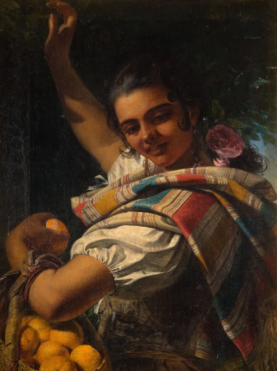 The Orange Girl, 1854. de John Phillip