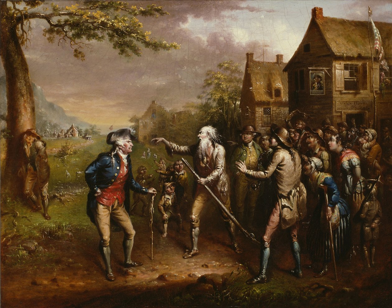 Rip Van Winkle de John Quidor