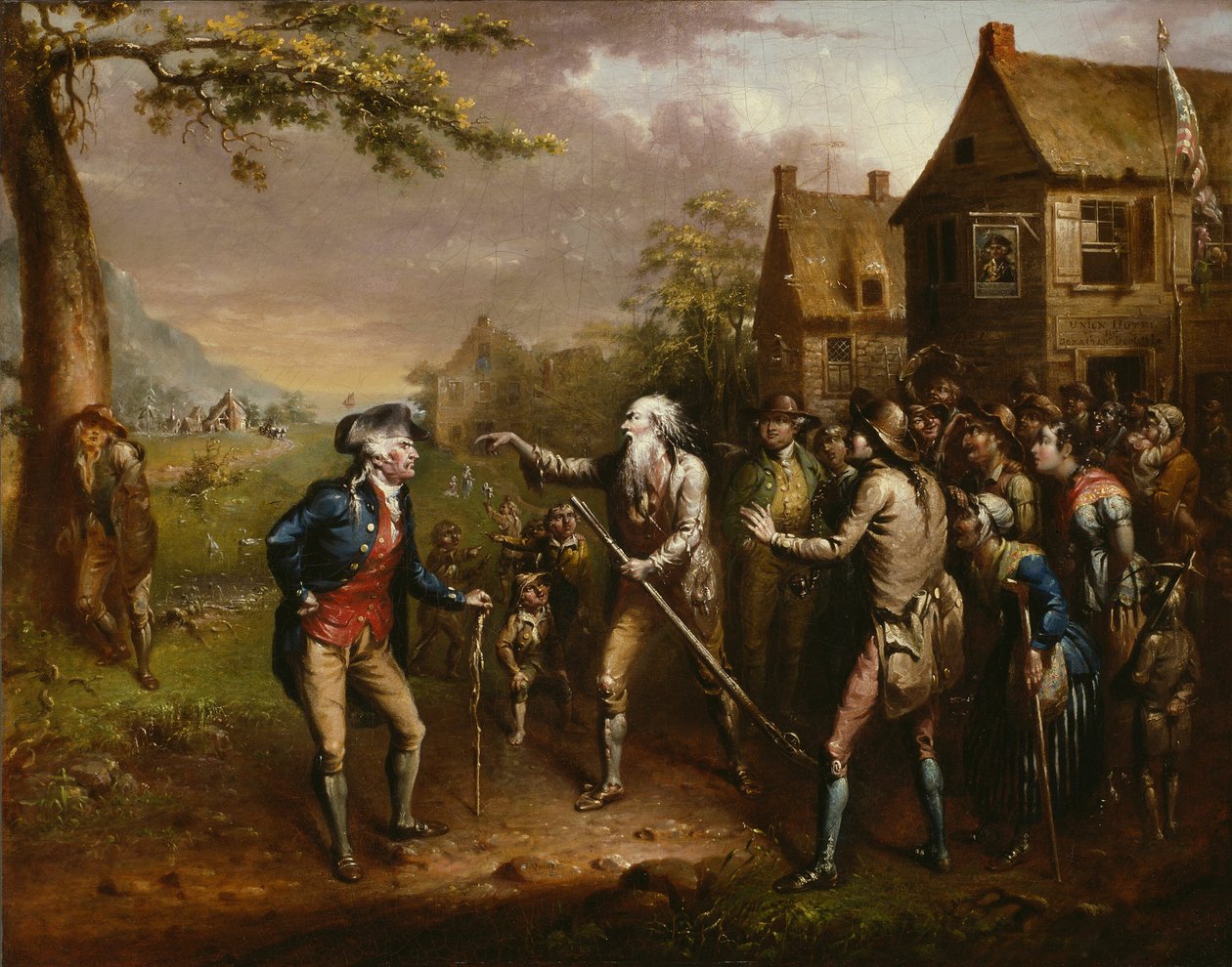 Rip Van Winkle, 1829. de John Quidor