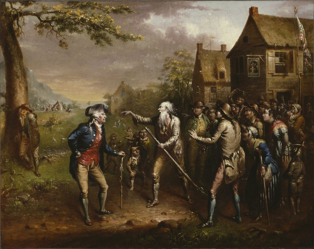 Rip Van Winkle, 1829 de John Quidor