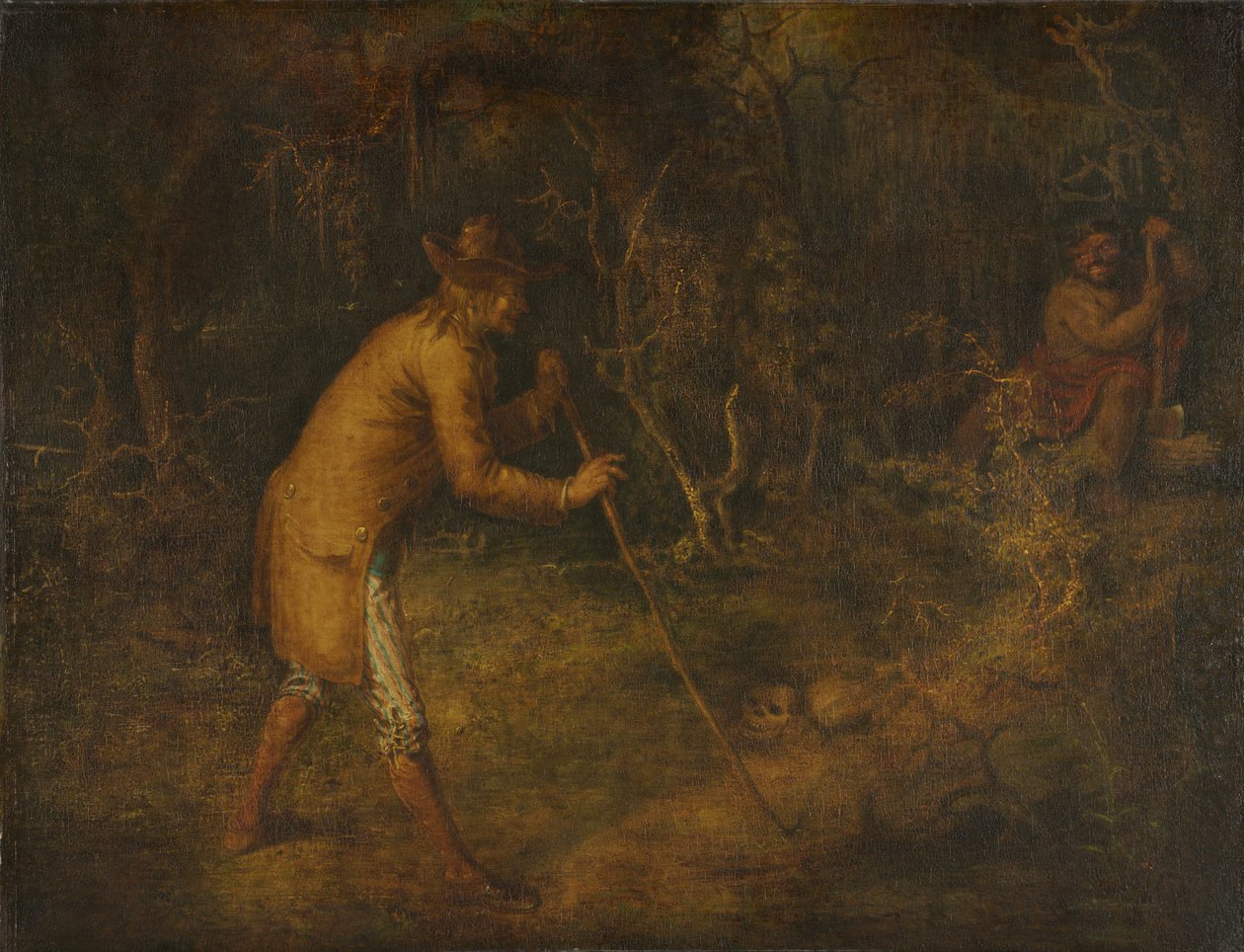 O Diabo e Tom Walker, 1856. de John Quidor