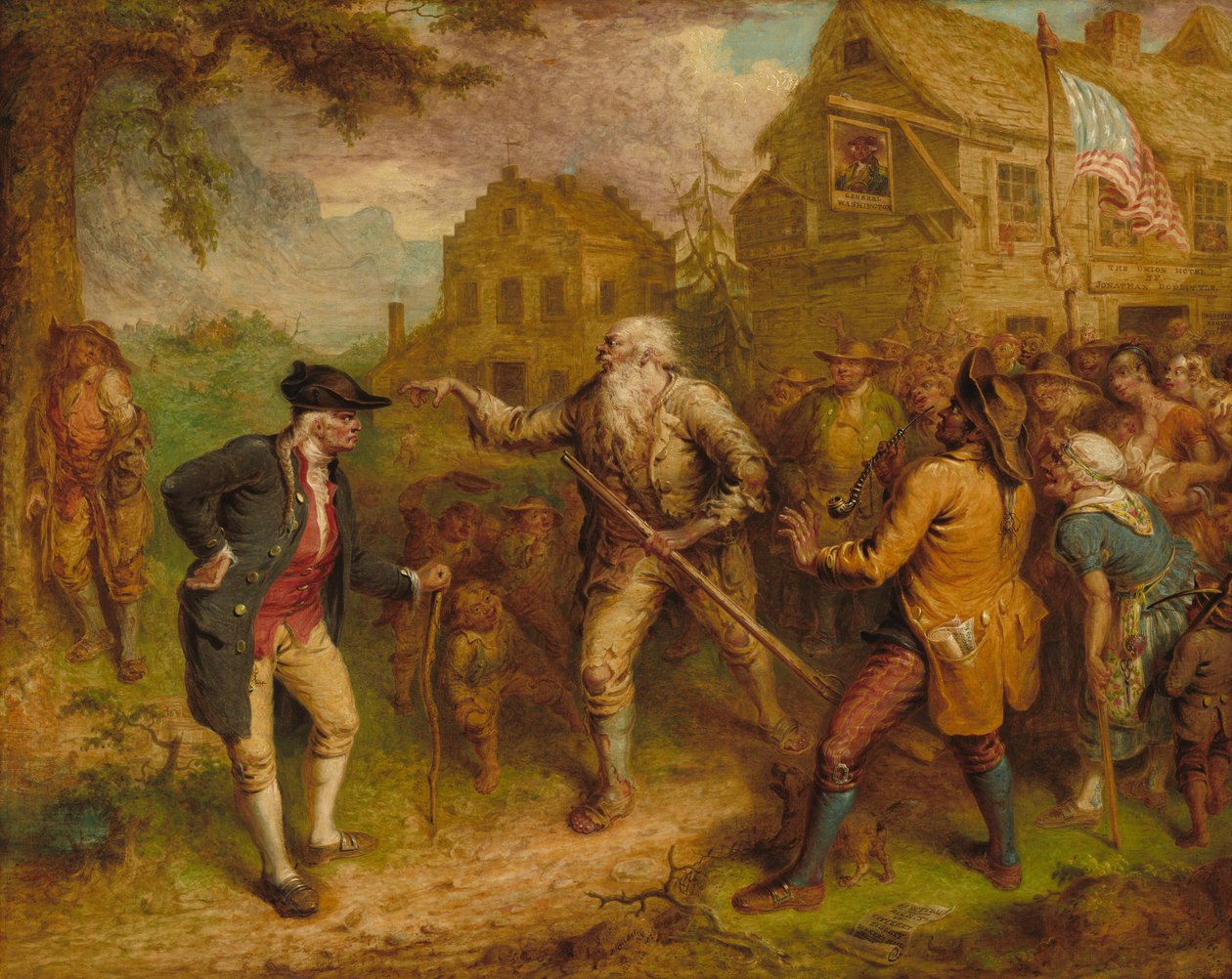 O Retorno de Rip Van Winkle de John Quidor