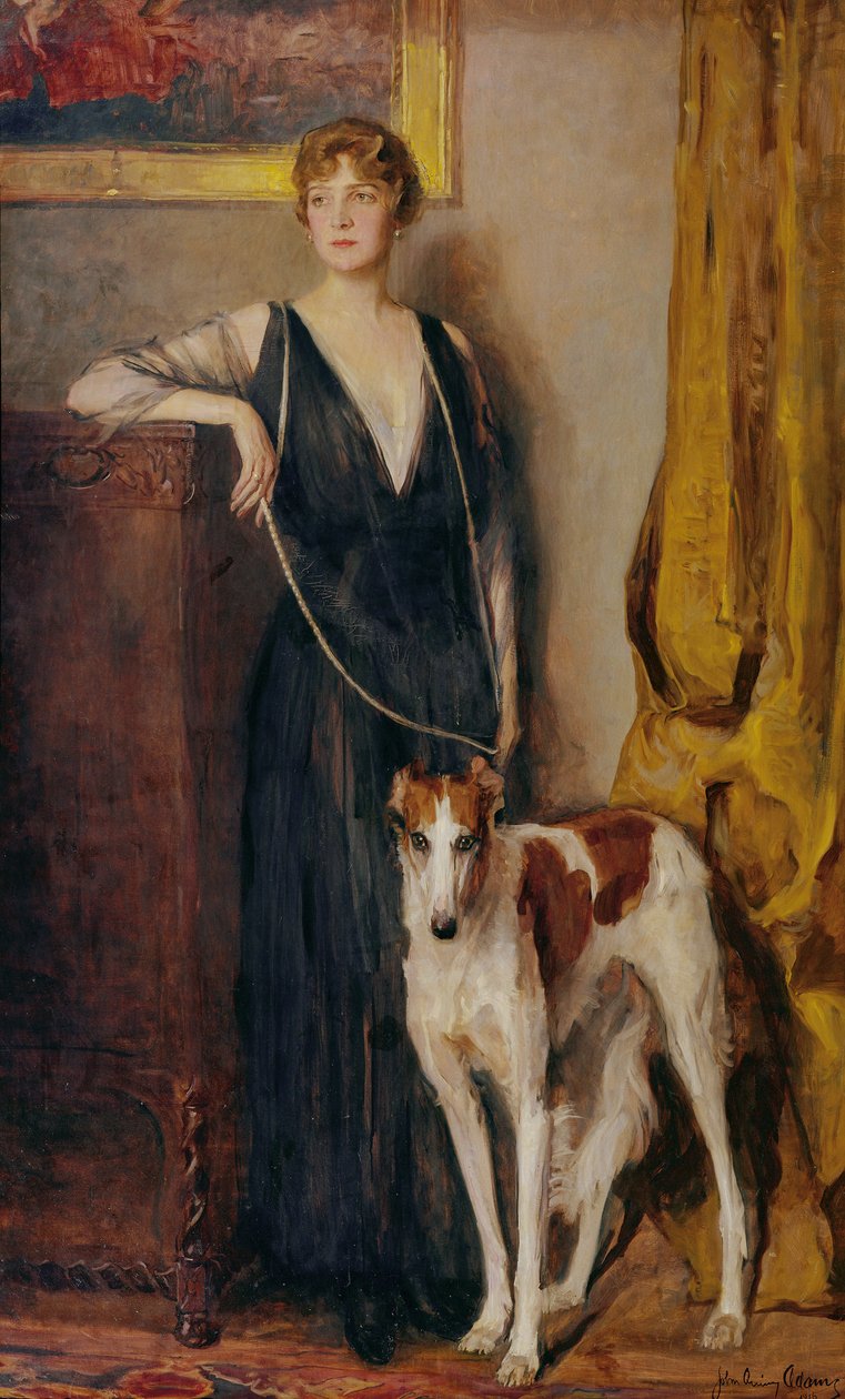 Condessa Kitty von Schönborn-Buchheim 1885-1946, futura Baronesa de Rothschild , 1916. de John Quincy Adams
