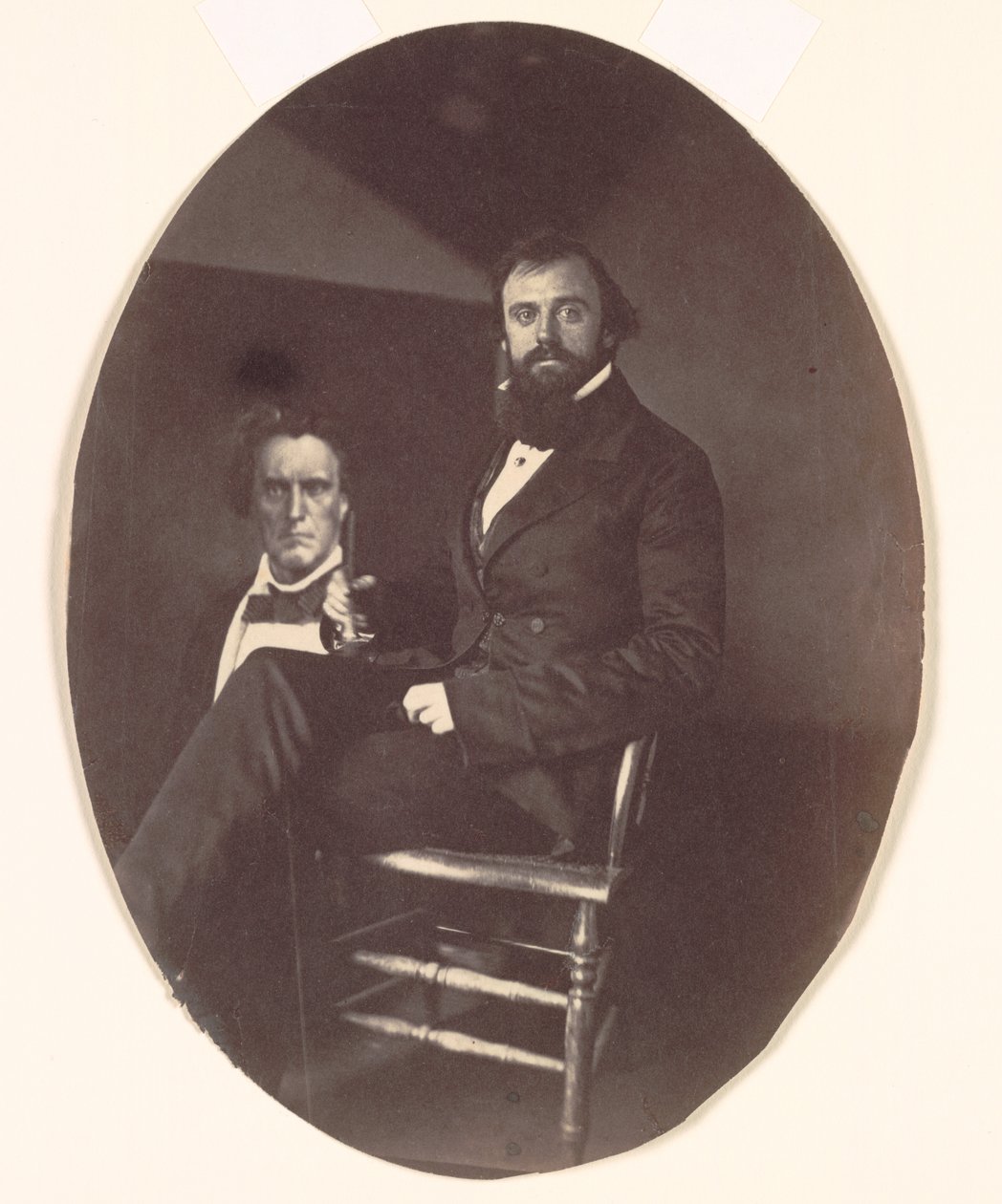 John R. Johnston com Pintura, final da década de 1850. de John R. Johnston