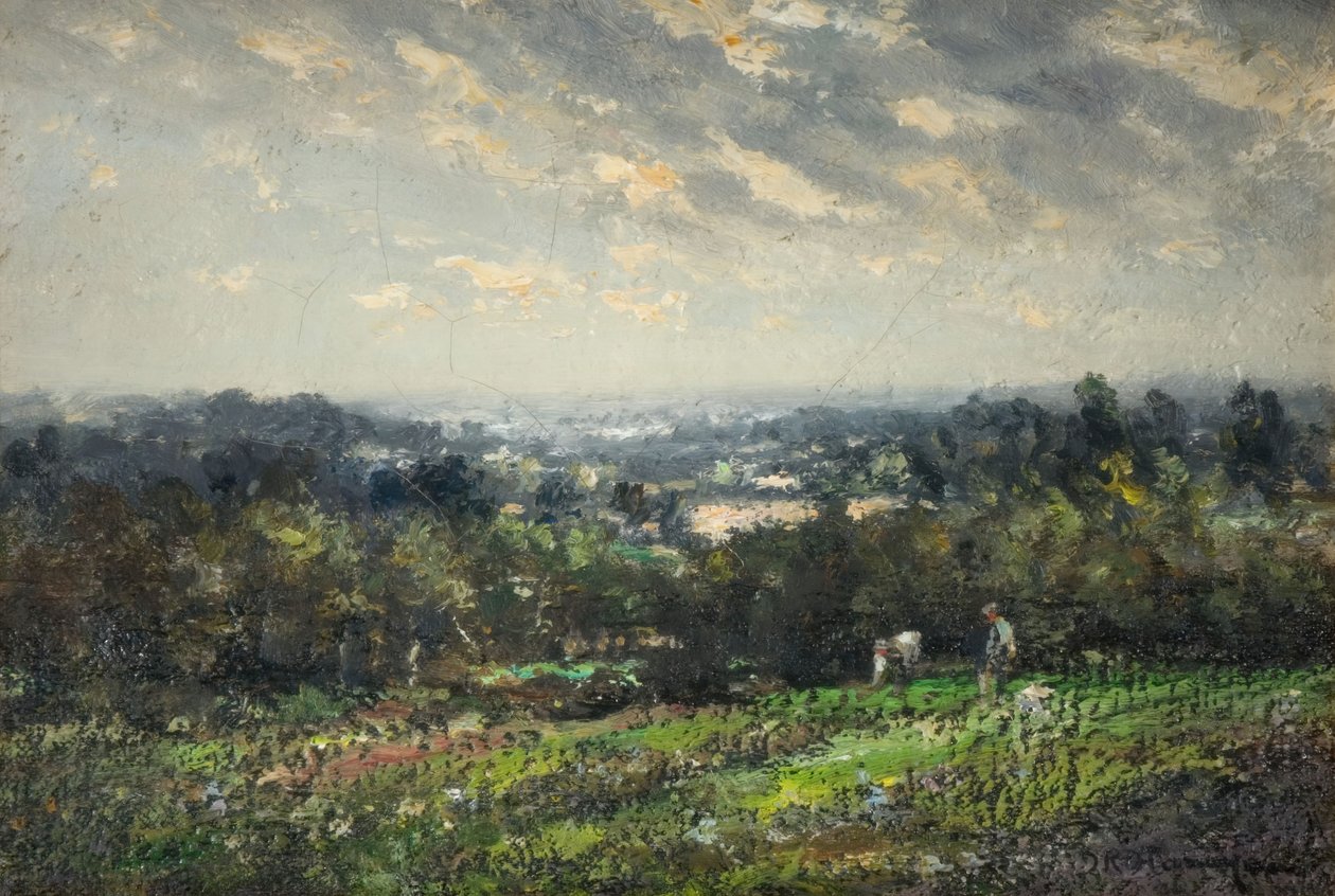 Paisagem com vista distante, 1930. de John Rabone Harvey