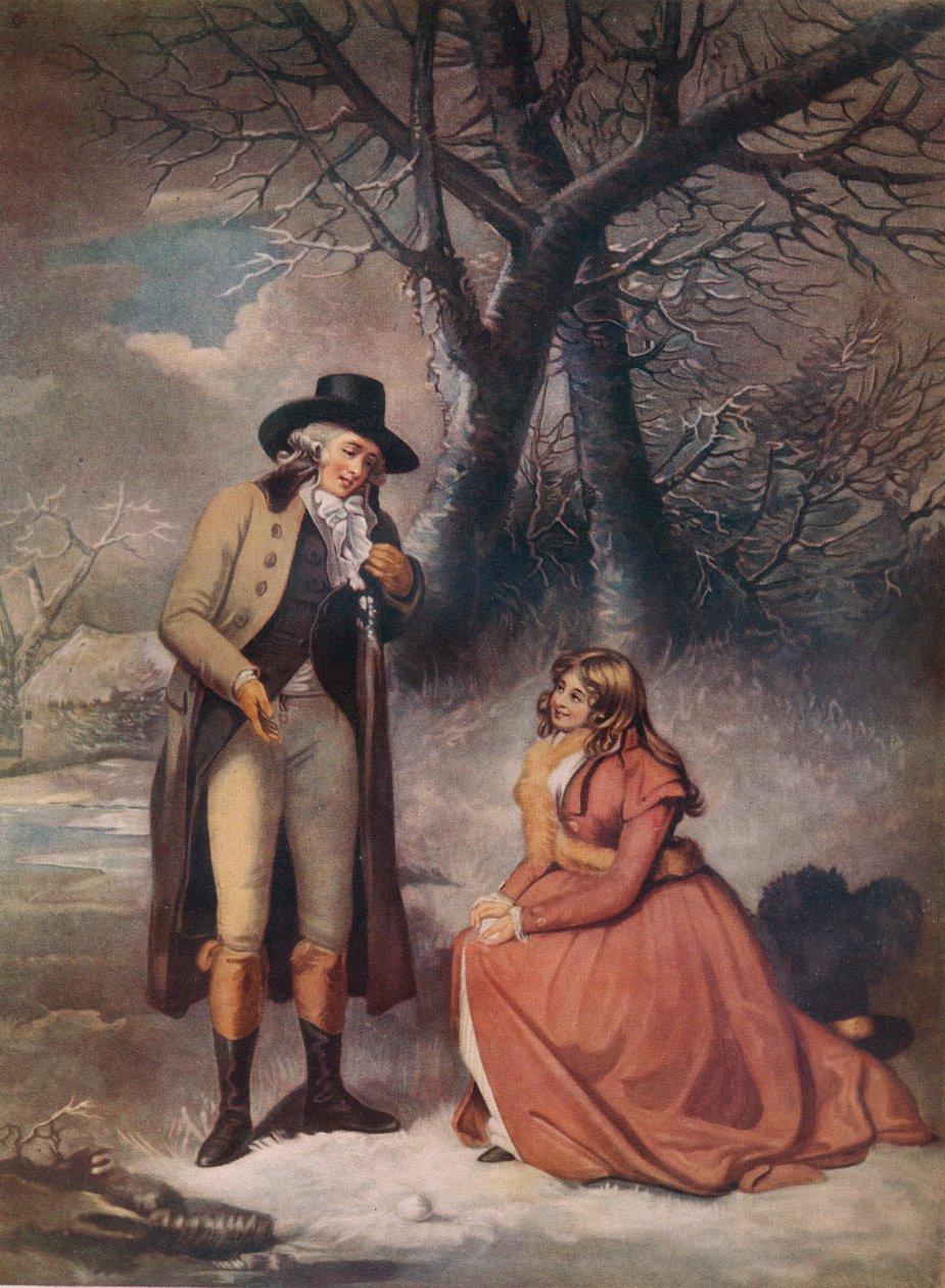 Uma Gambol de Natal, século c18th, 1919 de John Raphael Smith