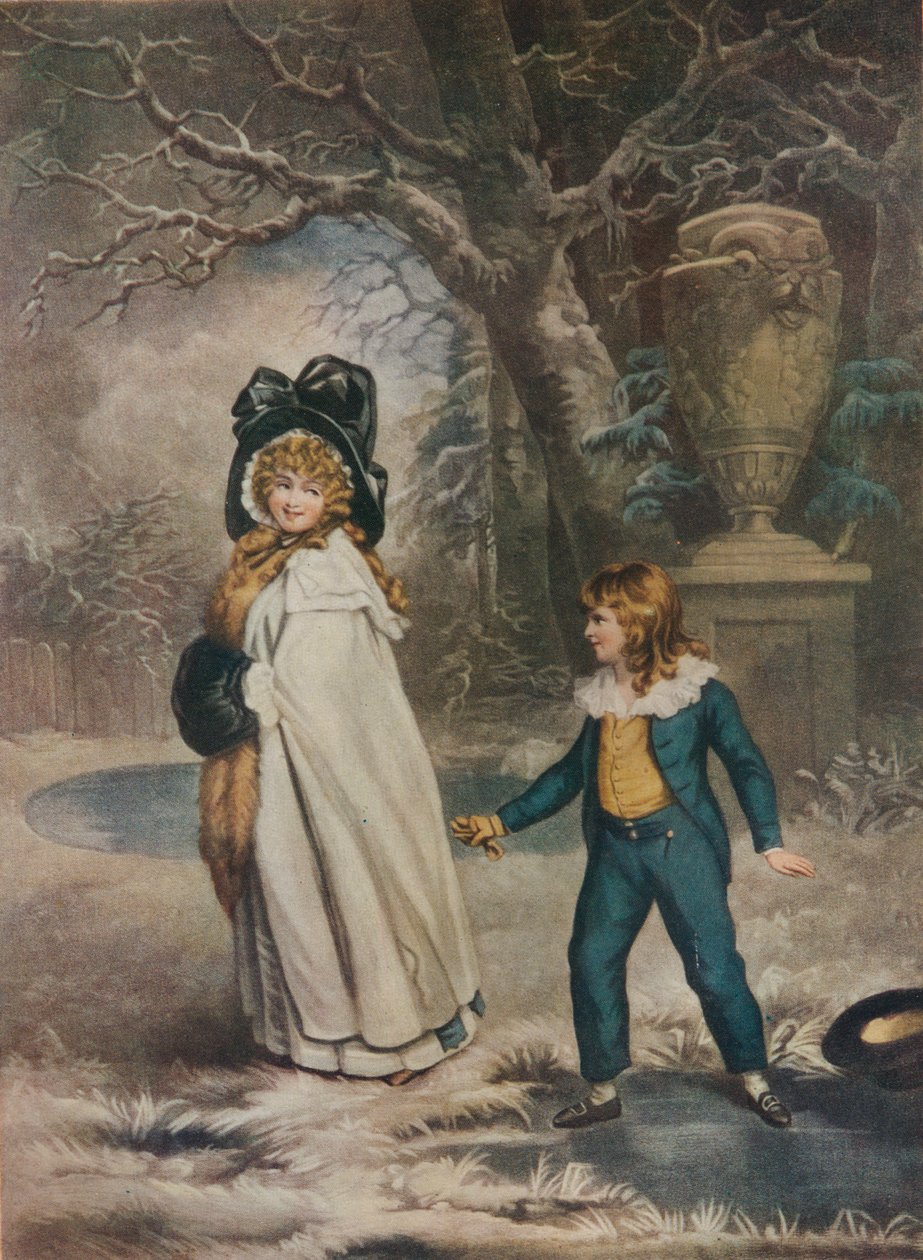 Um feriado de Natal, 1790, 1919 de John Raphael Smith
