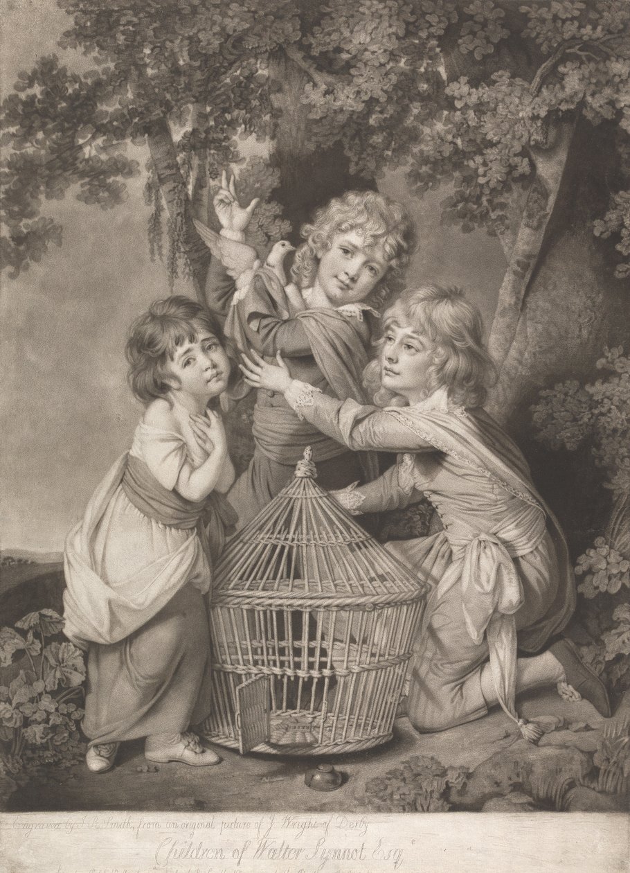 Filhos de Walter Synnot, Esquire de John Raphael Smith