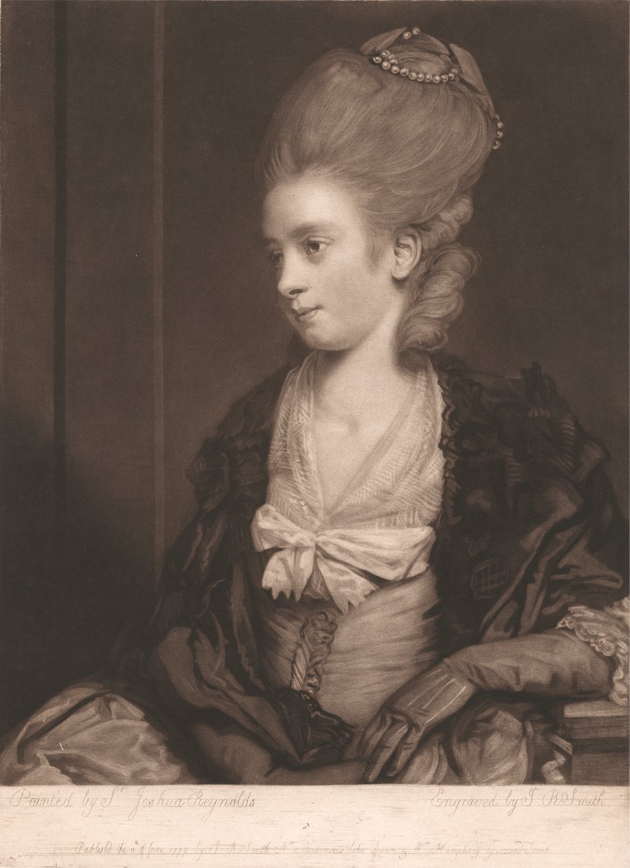Miss Theophila Palmer de John Raphael Smith