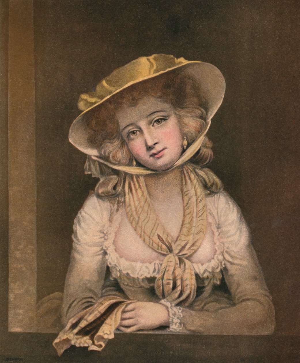 Sophia Western, século c18th, 1902 de John Raphael Smith