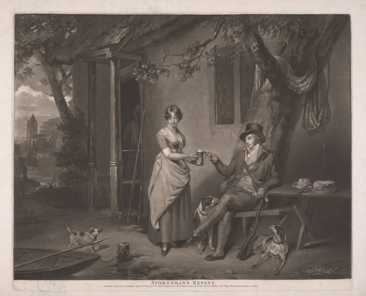 Refeição de um caçador de John Raphael Smith