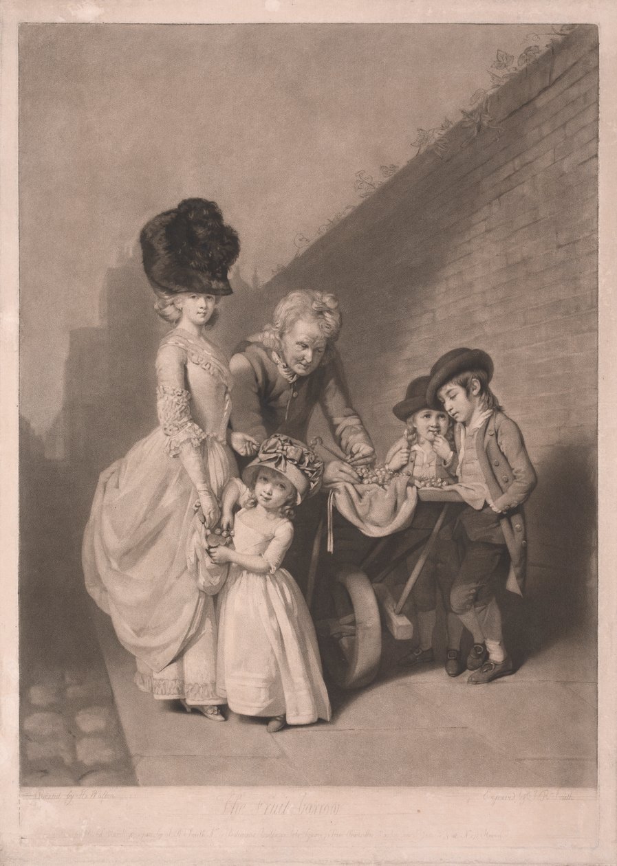 O Fruit Barrow de John Raphael Smith