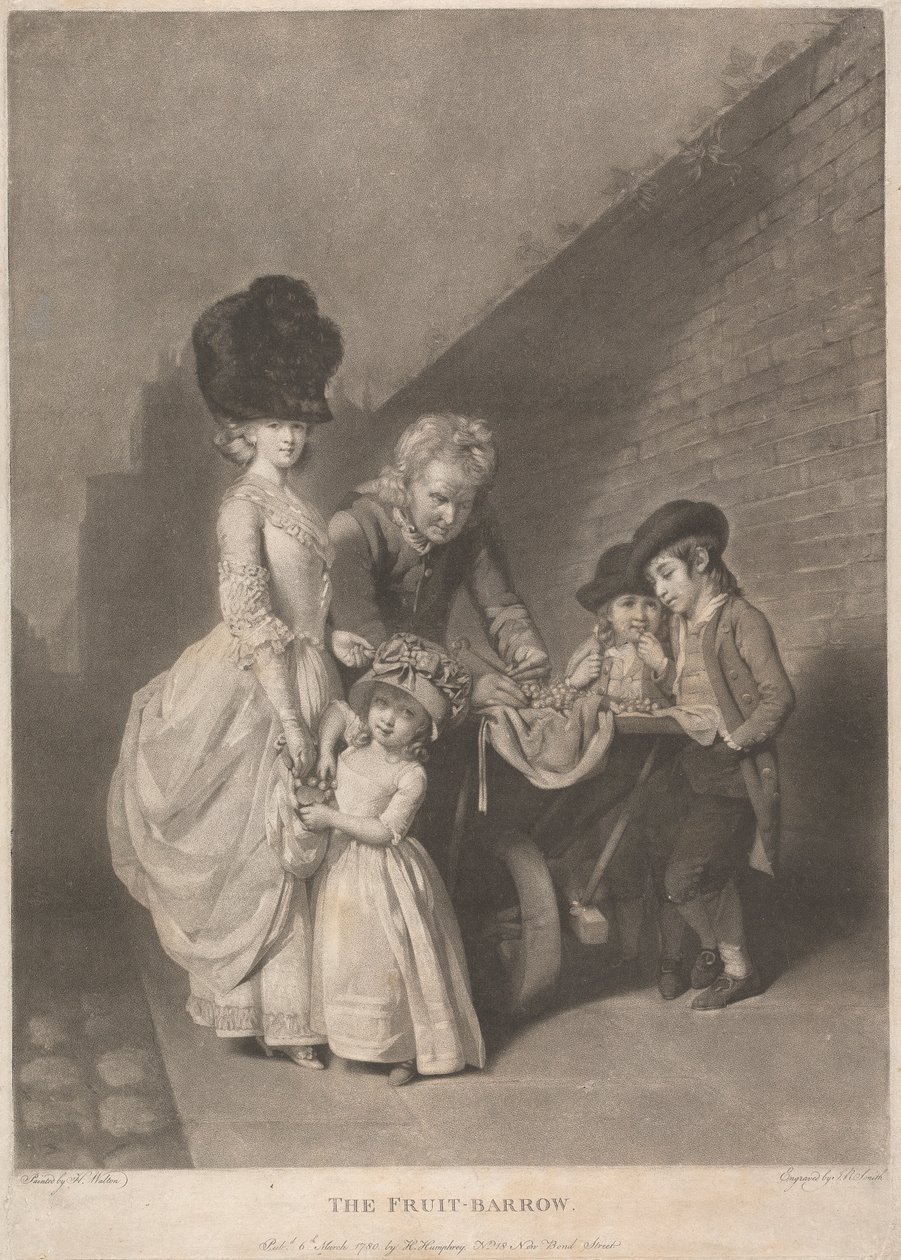 O Fruit Barrow de John Raphael Smith
