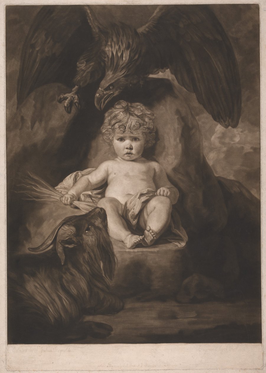Júpiter criança de John Raphael Smith