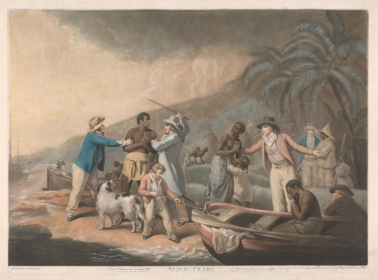 O tráfico de escravos de John Raphael Smith