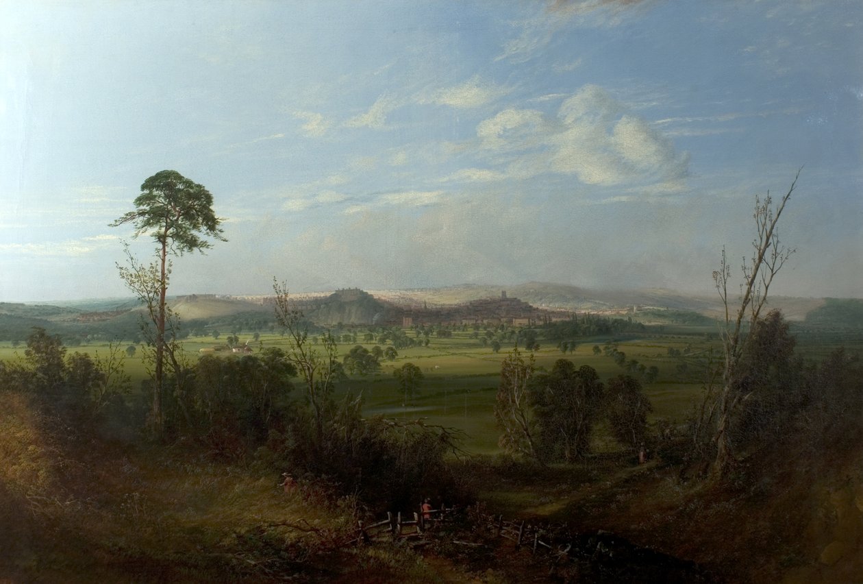 Vista de Nottingham de Wilford, c.1850 de John Rawson Walker