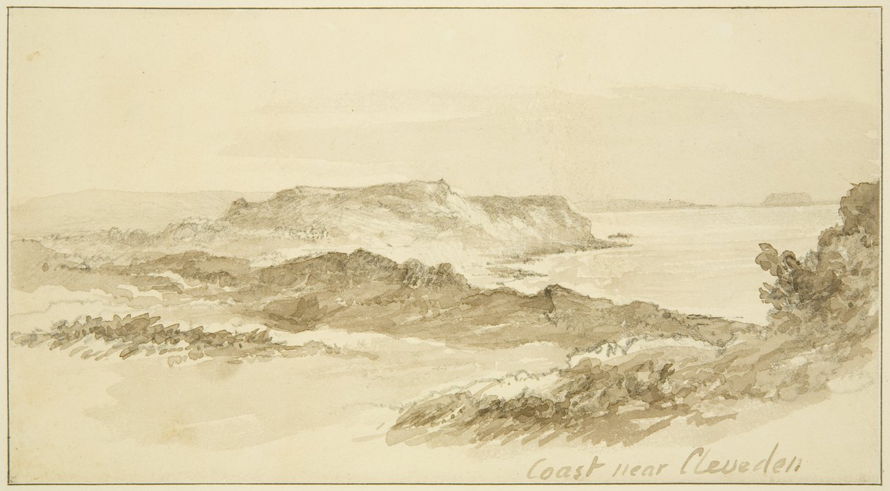 Costa perto de Clevedon de John Reverend Eden