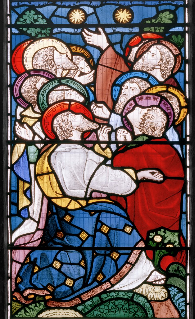 A Ascensão, 1862 (vitral) de John Richard Clayton