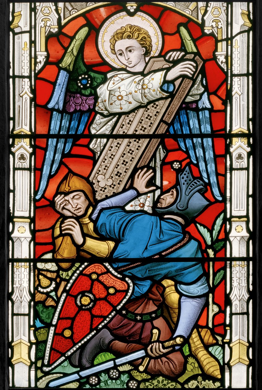 A ressurreição, 1862 (vitral) de John Richard Clayton