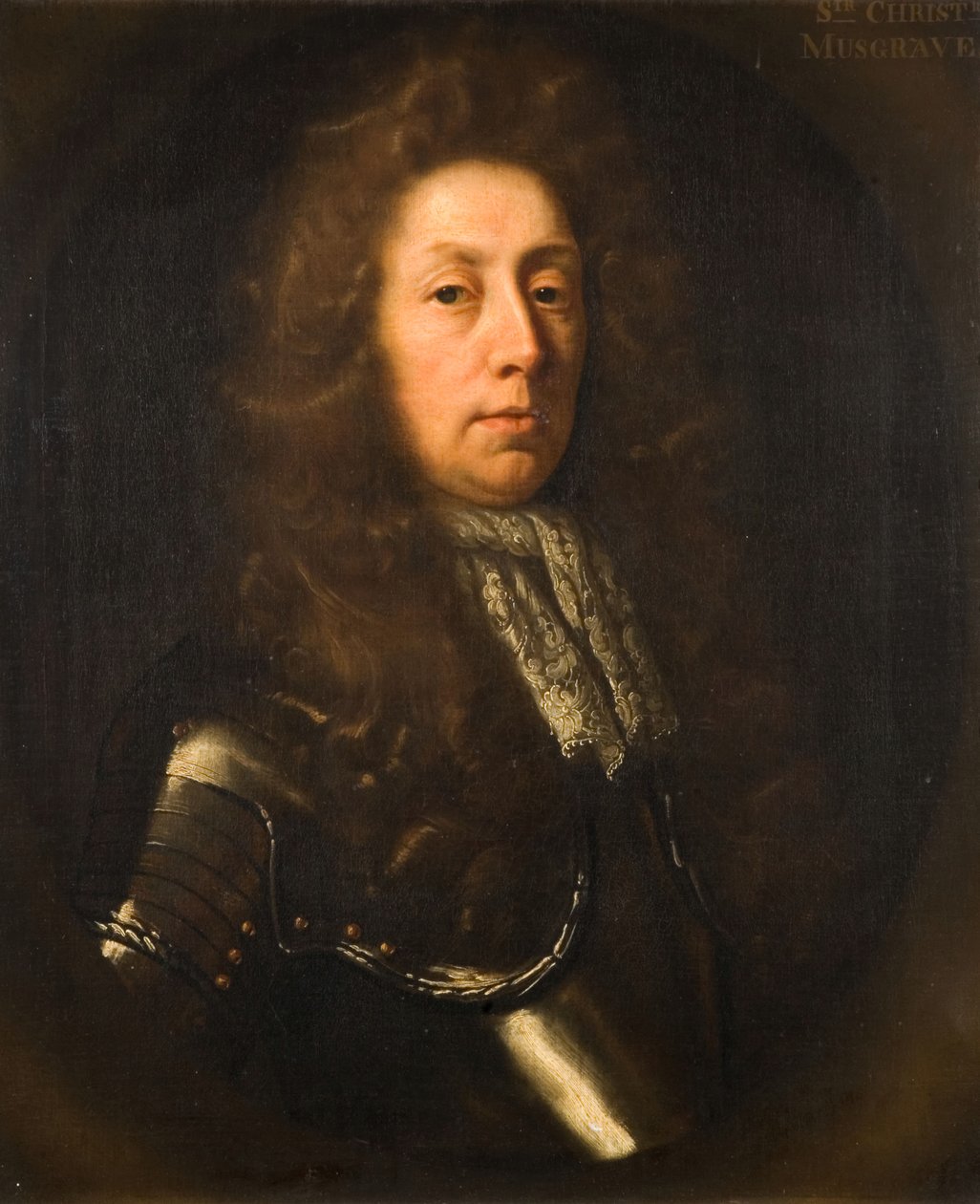 Retrato de Sir Charles Musgrave, 1691. de John Riley