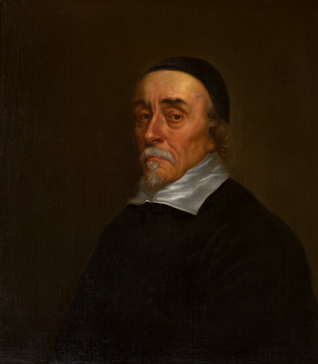 Retrato do Dr. William Harvey, c.1670-90 (óleo sobre tela) de John Riley