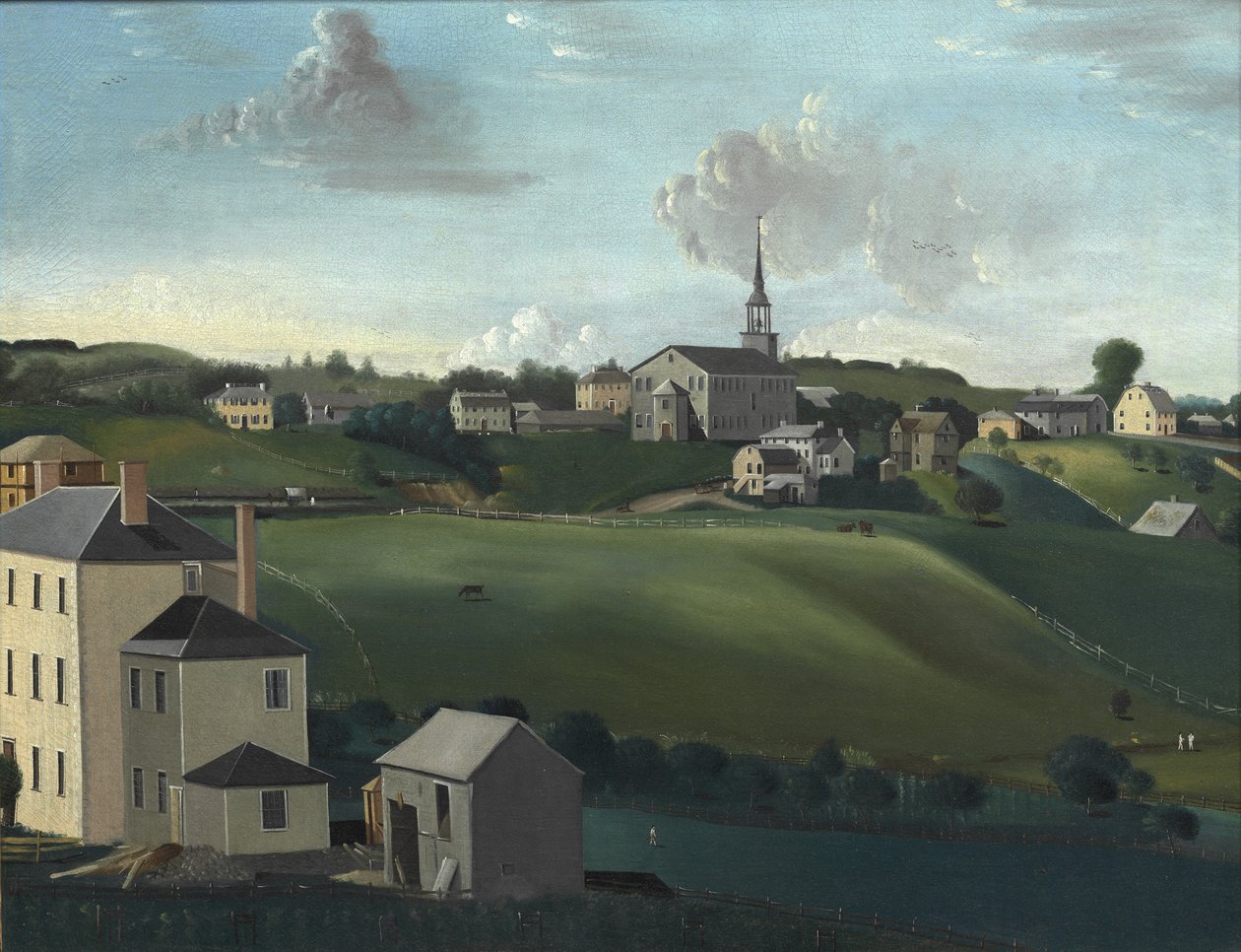 Meetinghouse Hill, Roxbury, Massachusetts, 1799 de John Ritto Penniman