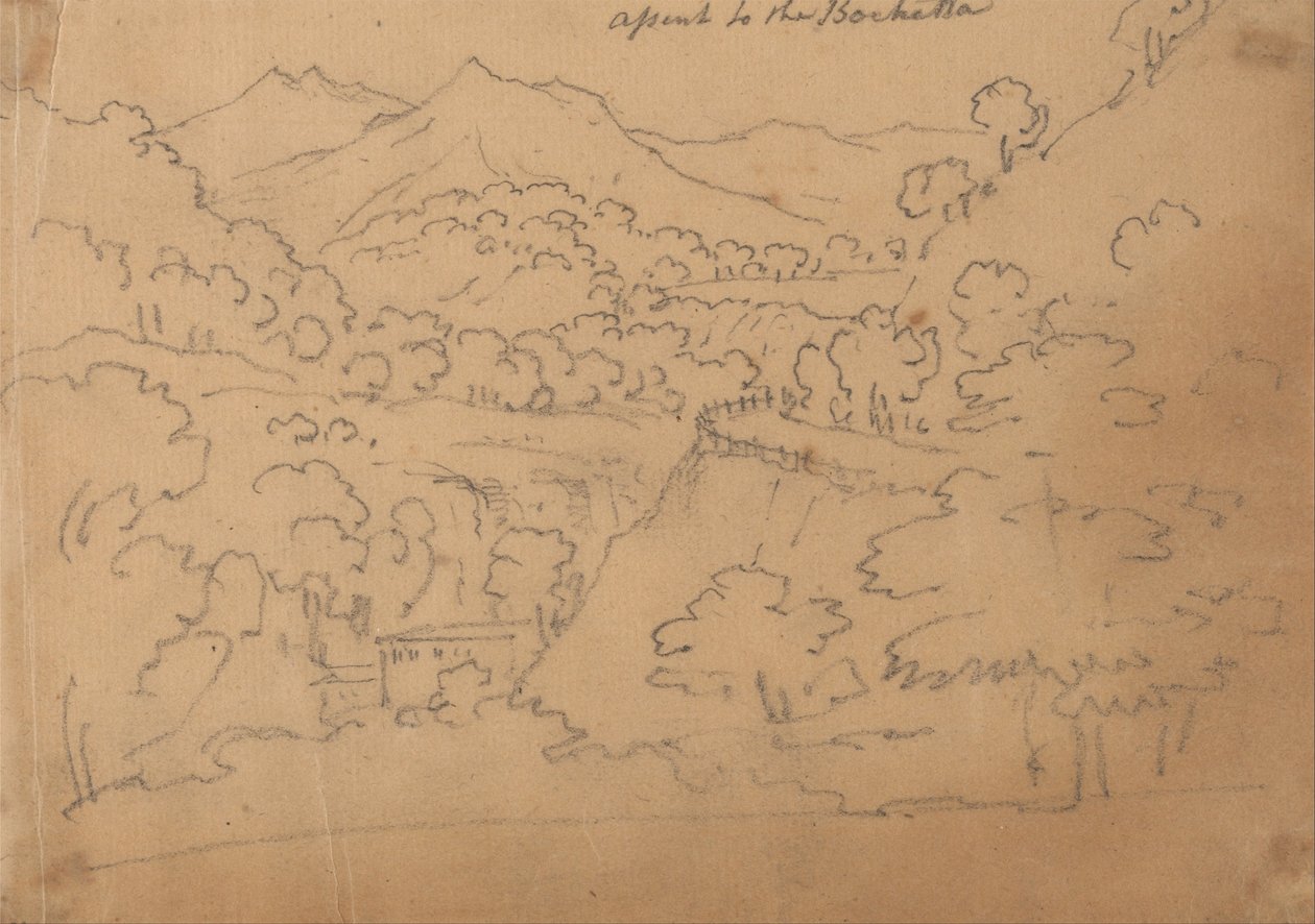 Subida à Bochetta de John Robert Cozens