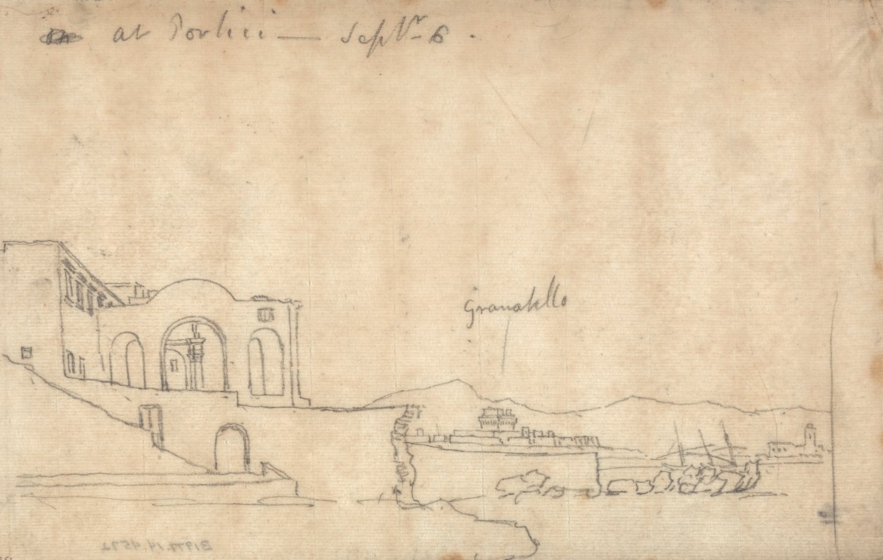 Em Portici de John Robert Cozens
