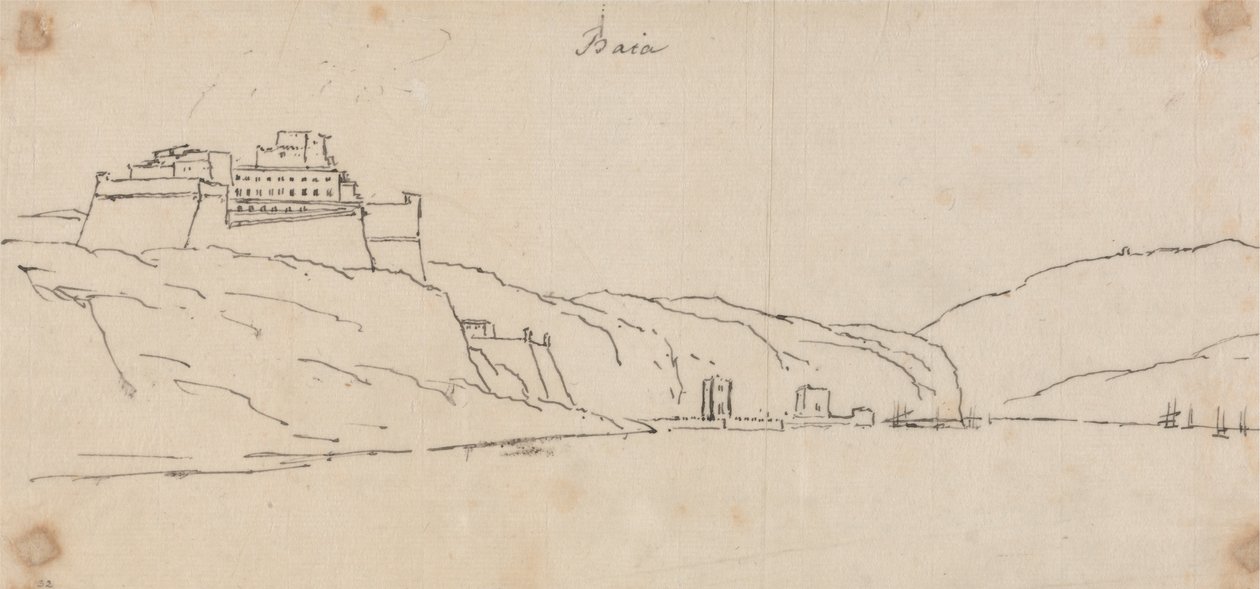 Baia, Itália de John Robert Cozens