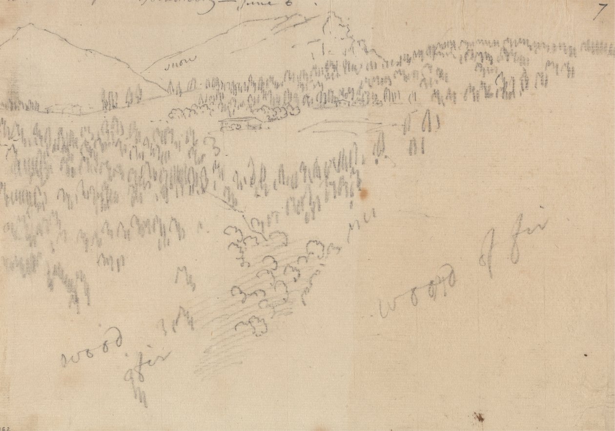 Entre Innsbruck e Schönberg de John Robert Cozens