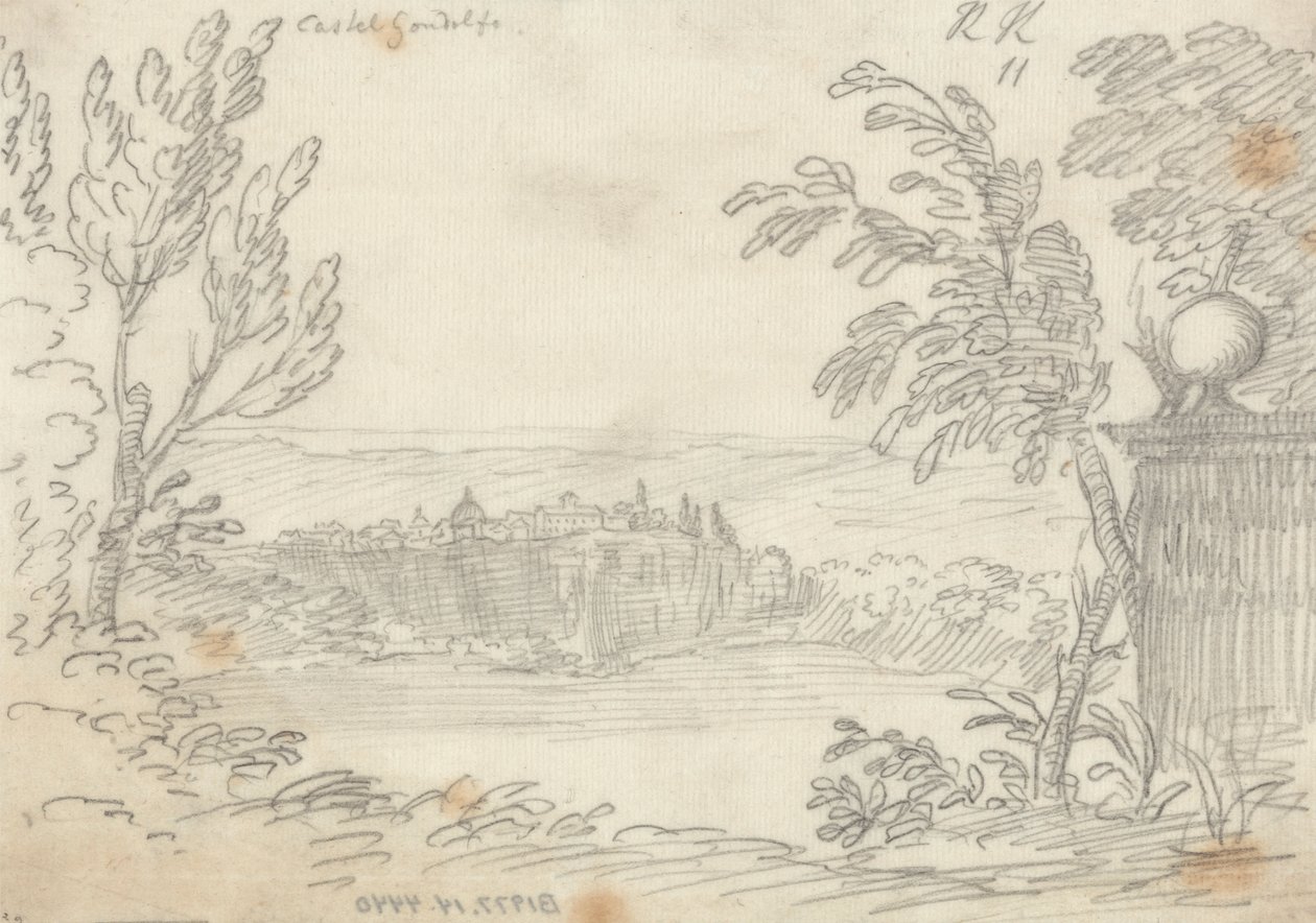 Castel Gandolfo de John Robert Cozens