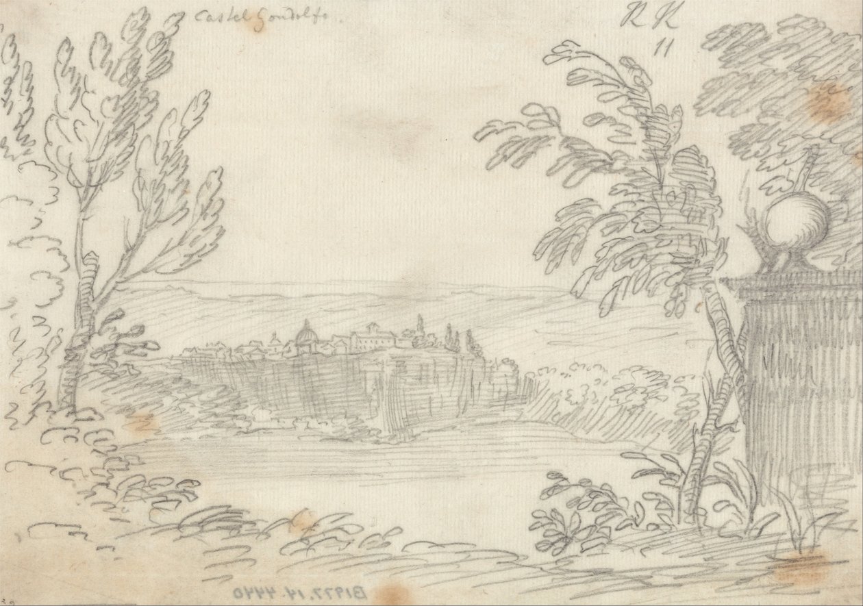 Castel Gandolfo de John Robert Cozens