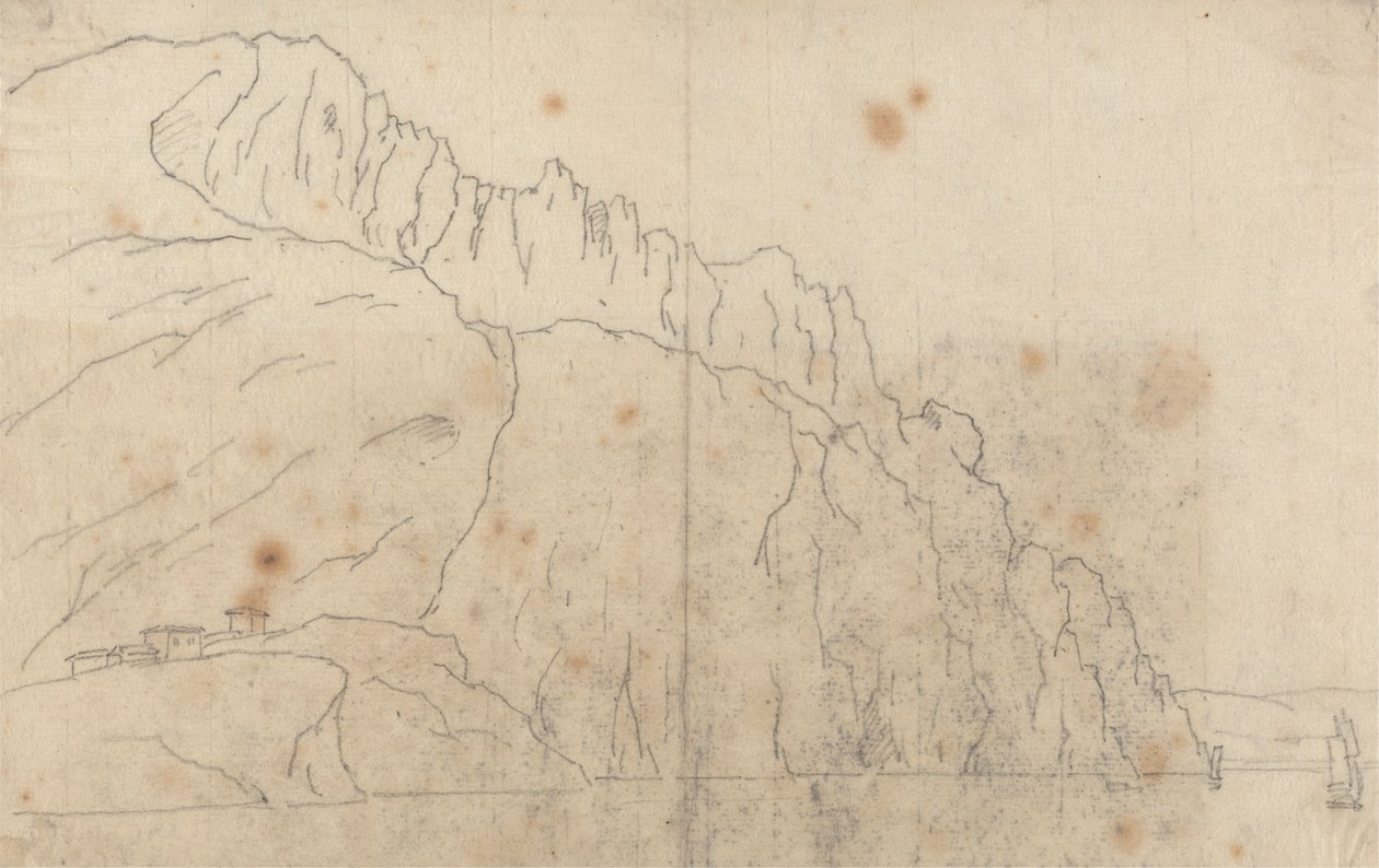 Costa de Génova de John Robert Cozens