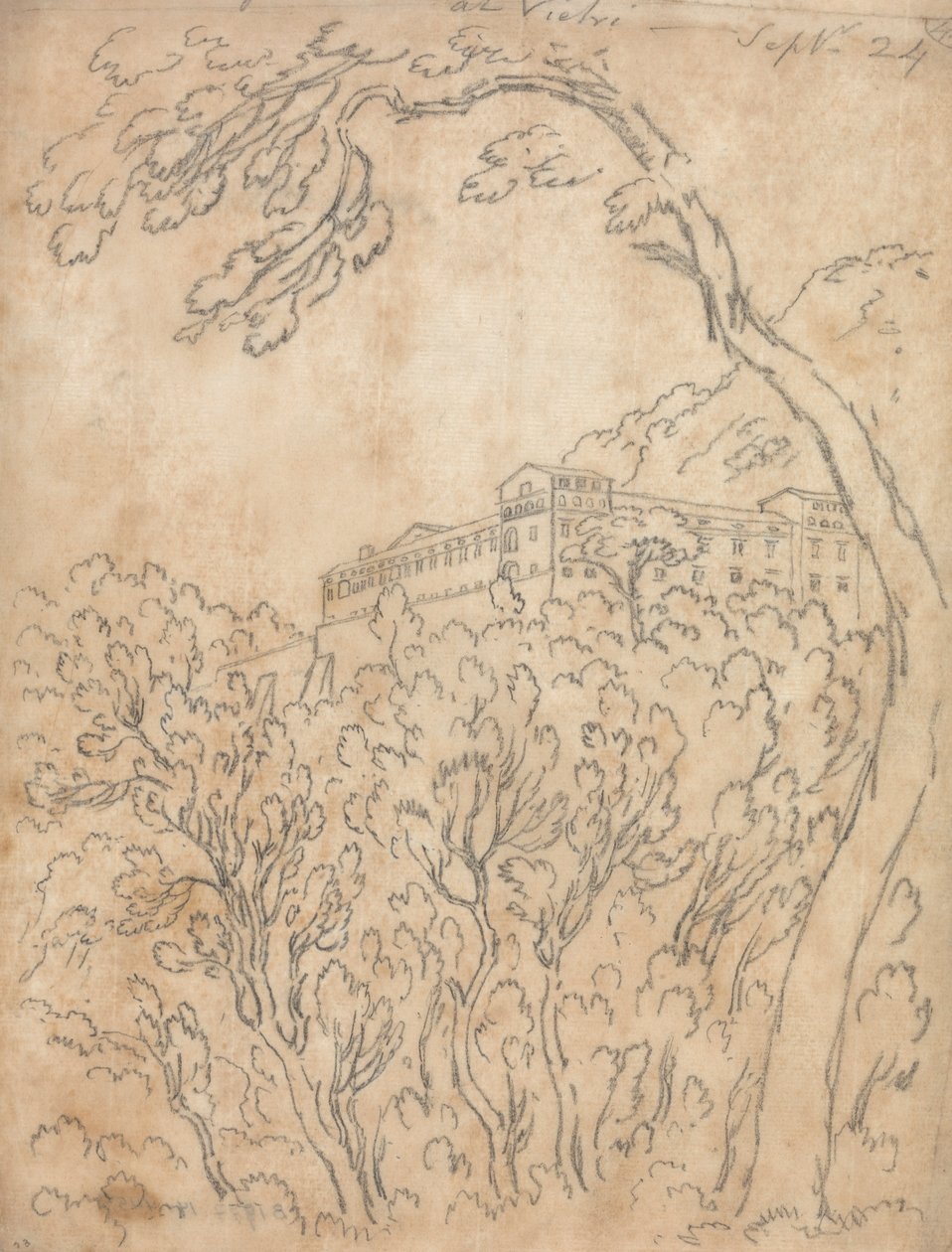Convento em Vietri de John Robert Cozens