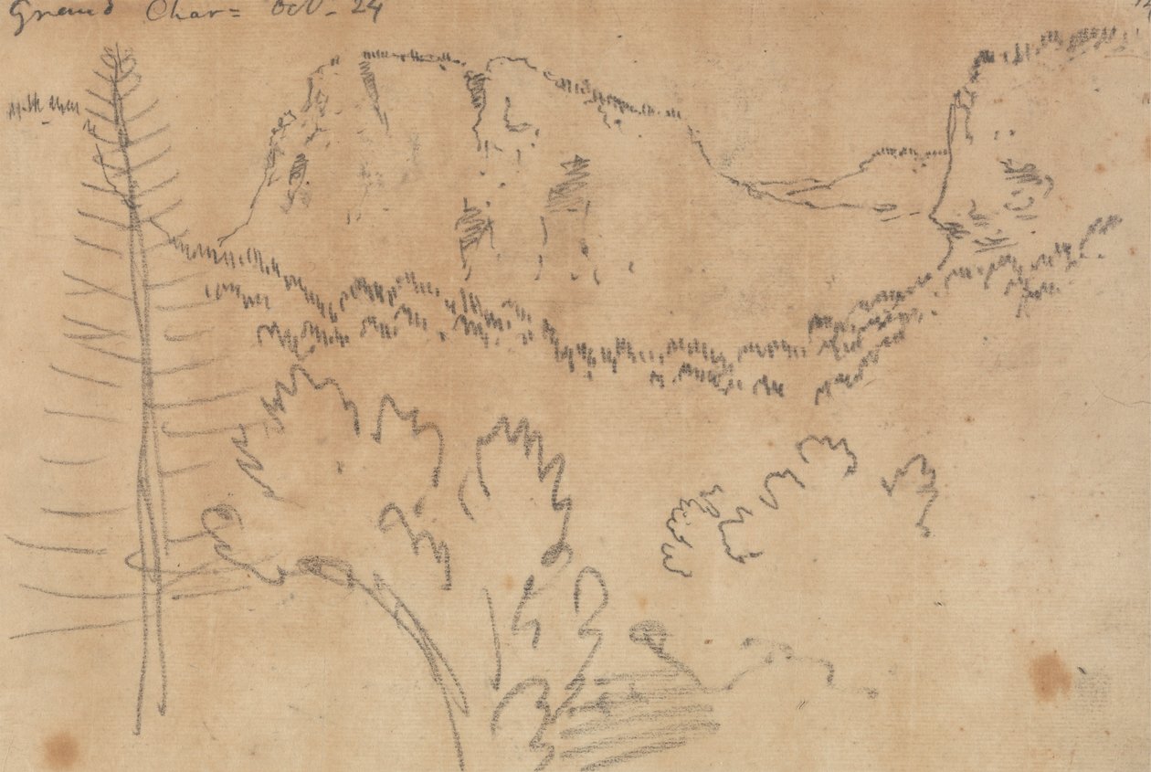 Grand Chartreuseuse, 24 de Outubro de John Robert Cozens