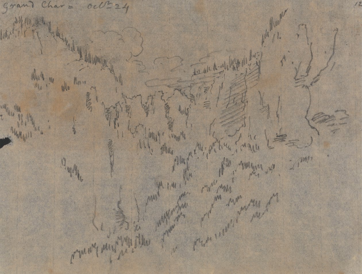 Grand Chartreuseuse, 24 de Outubro de John Robert Cozens