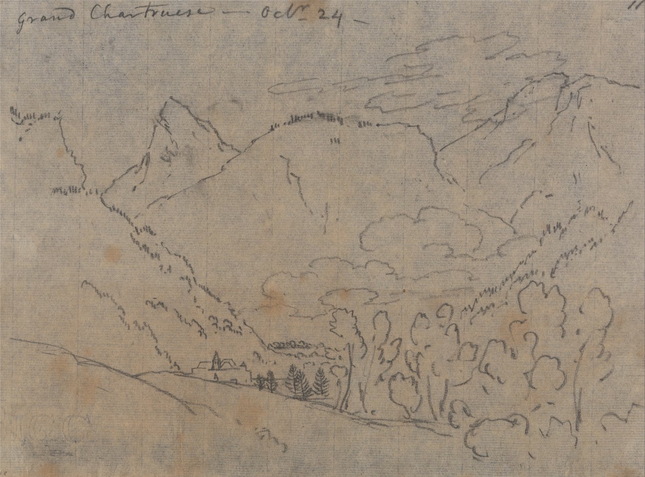 Grand Chartreuse, 24 de outubro de John Robert Cozens