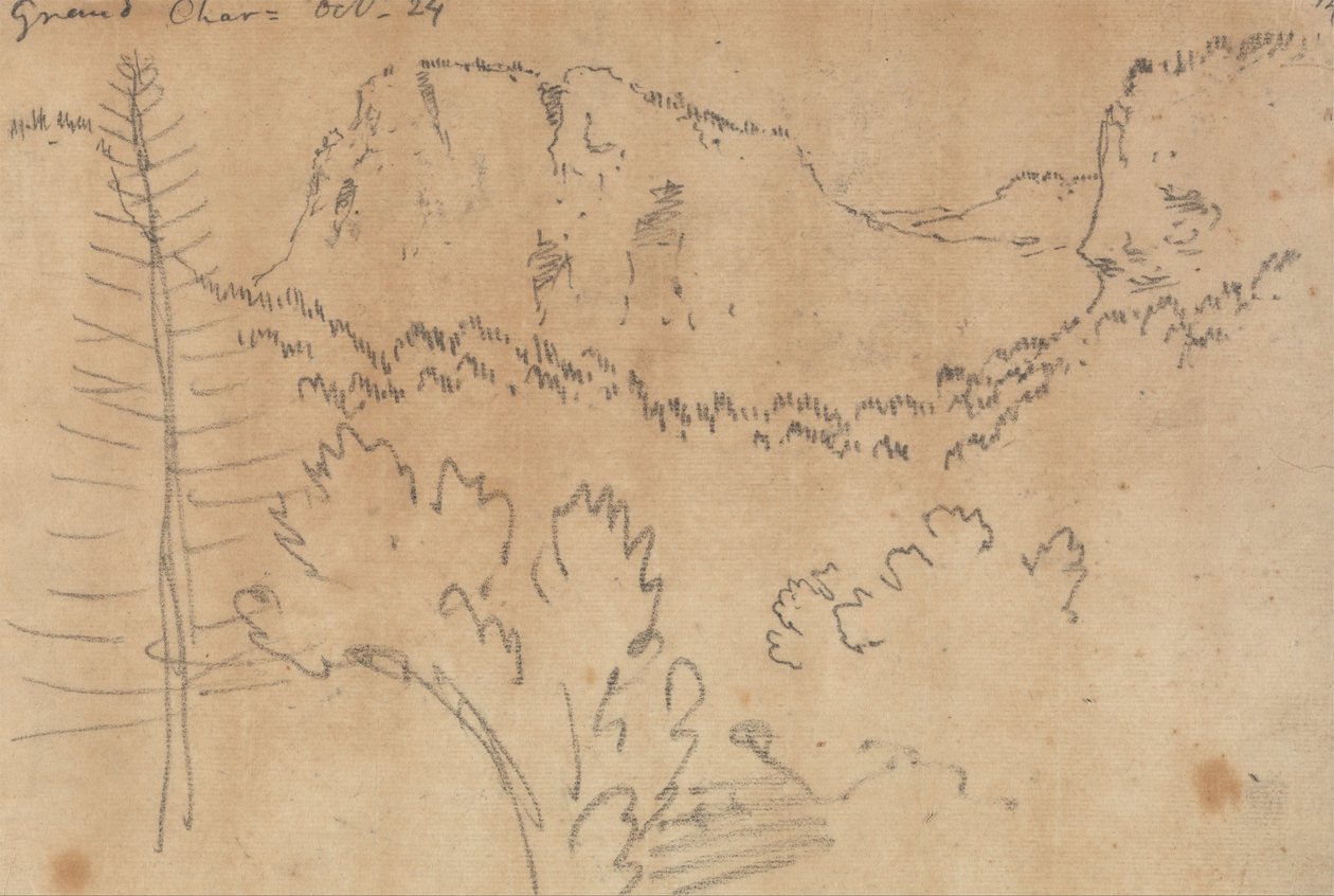 Grand Chartreuse, 24 de outubro de John Robert Cozens