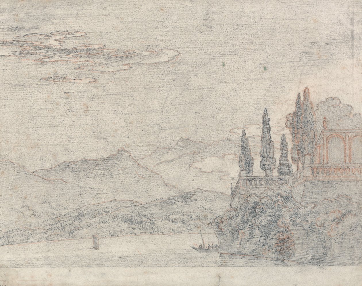 Isola Borromea, Lago Maggiore de John Robert Cozens