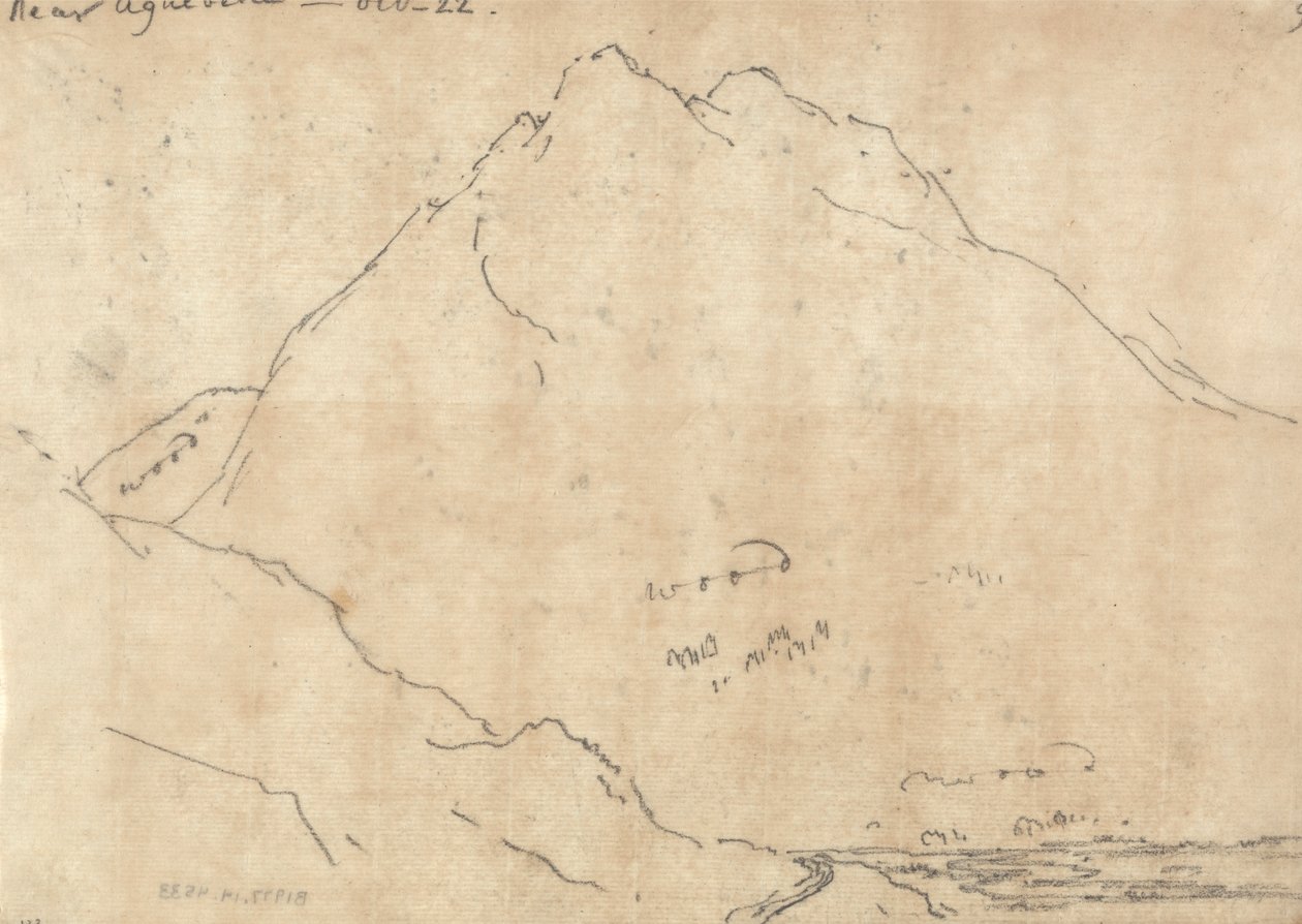 Perto de Aiguebelle de John Robert Cozens