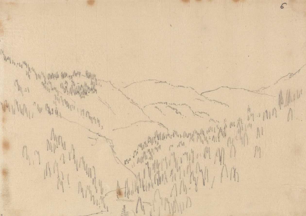 Perto de Insbruck de John Robert Cozens