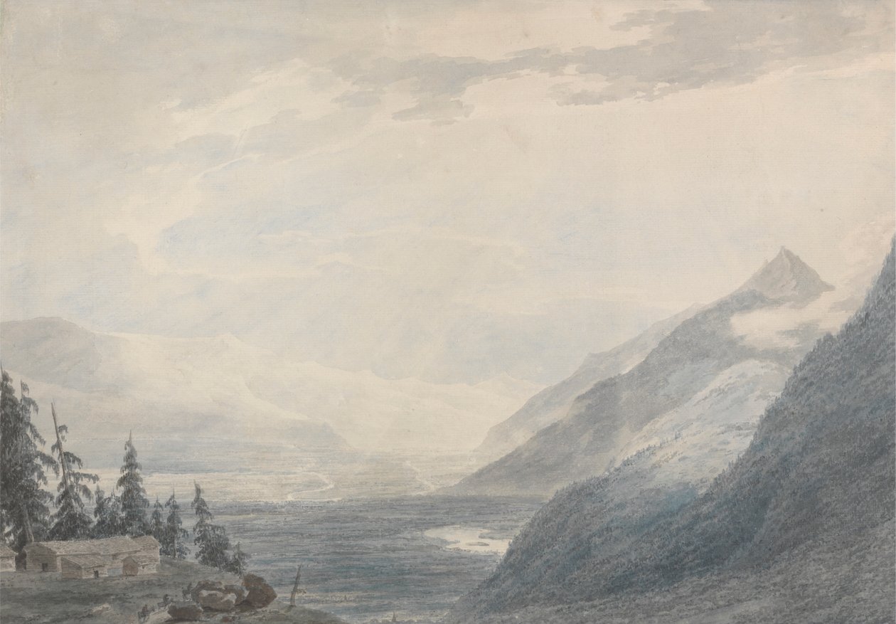 O Pays de Valais de John Robert Cozens