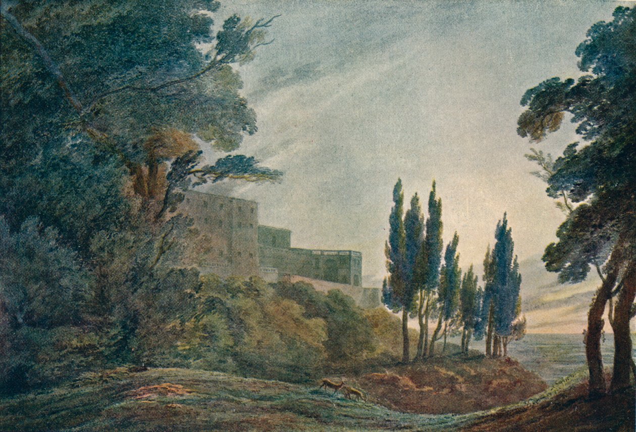 Villa at Frascati, c1780, 1923 de John Robert Cozens