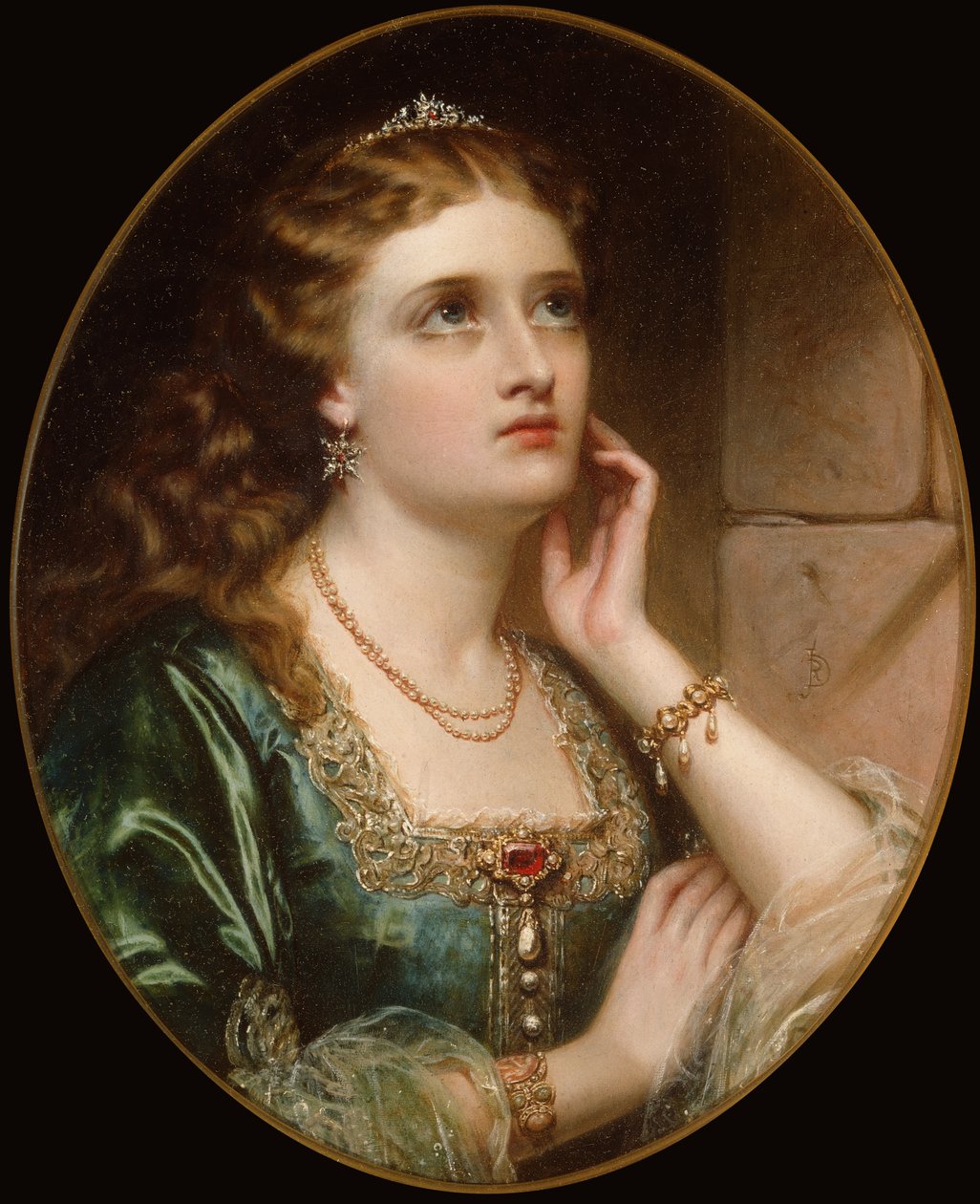 Florina (óleo sobre tela) de John Robert Dicksee