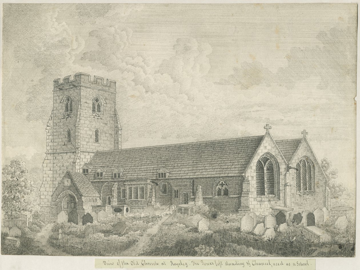 Rugeley Church de John Robert Fernyhough