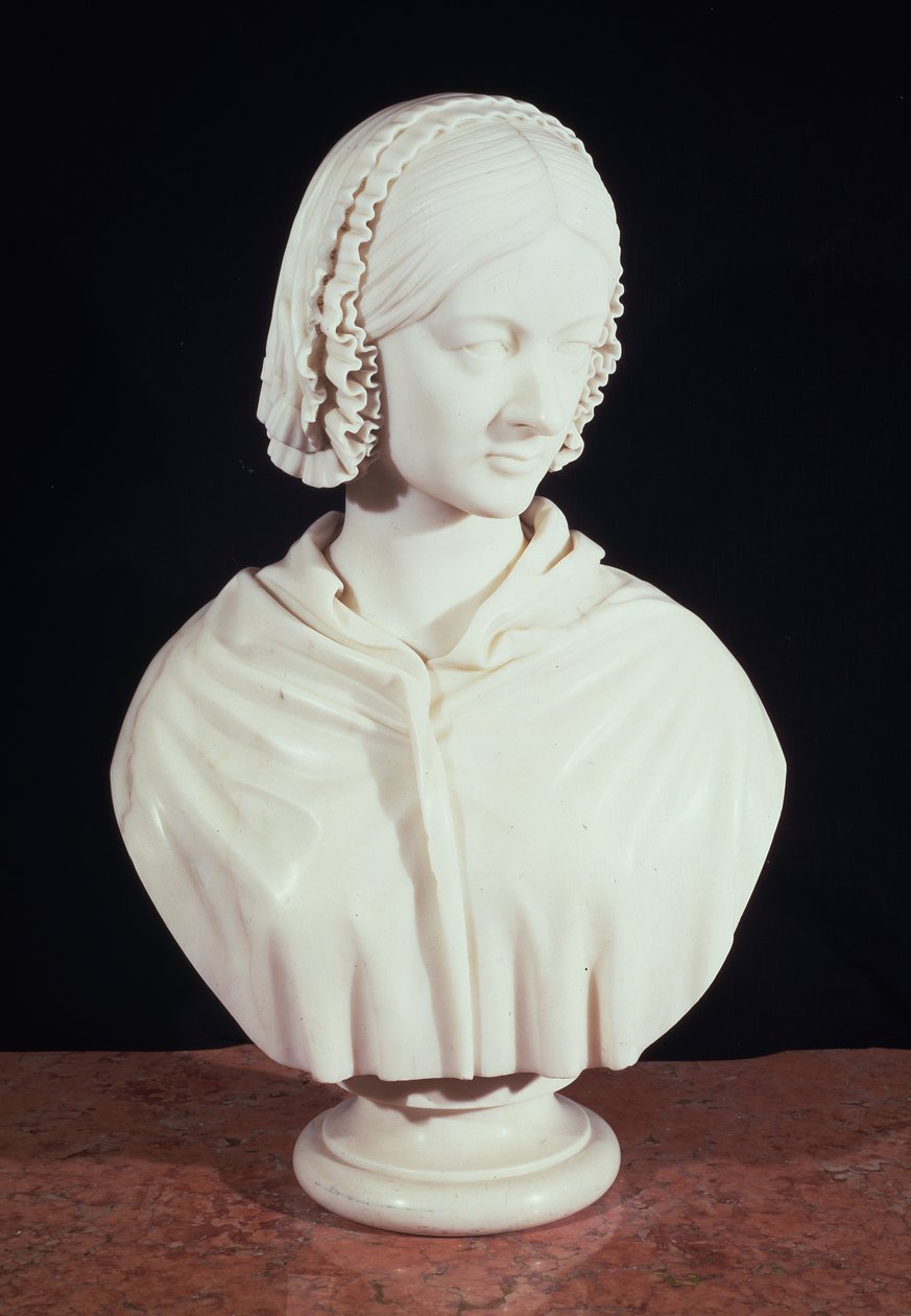 Busto de Florence Nightingale (1820-1910) de John Robert Steell