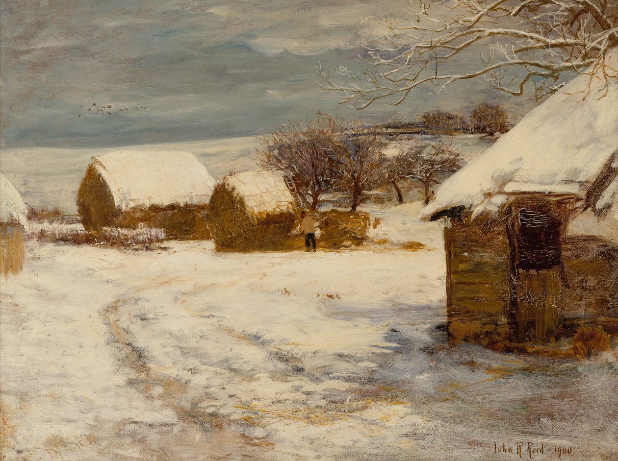 Uma quinta no inverno de John Robertson Reid