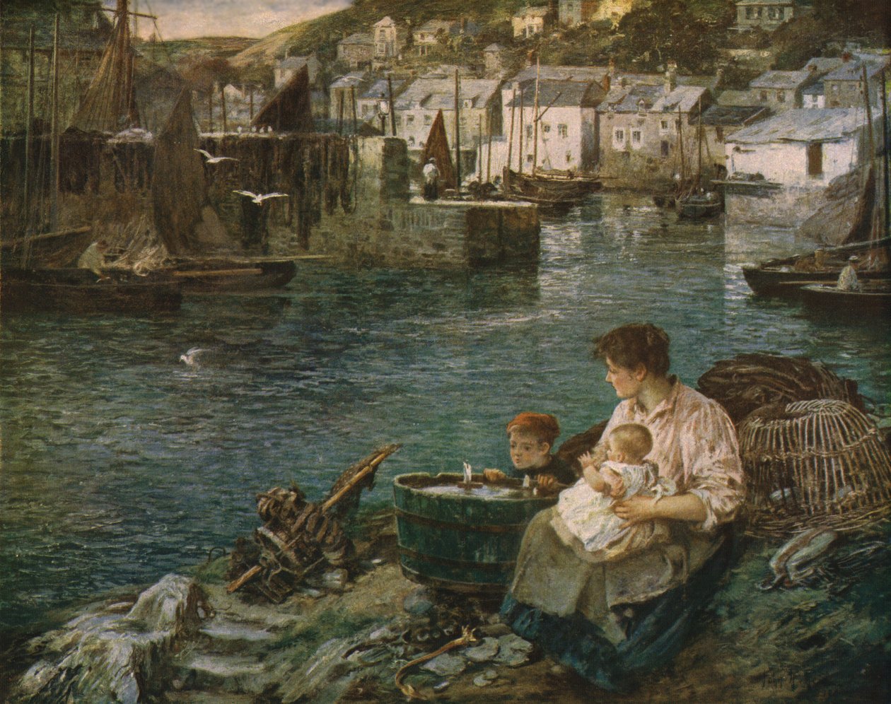 The Home Squadron, 1903, c1930. de John Robertson Reid