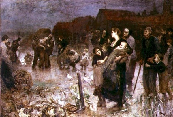 O Naufrágio, Cornualha de John Robertson Reid