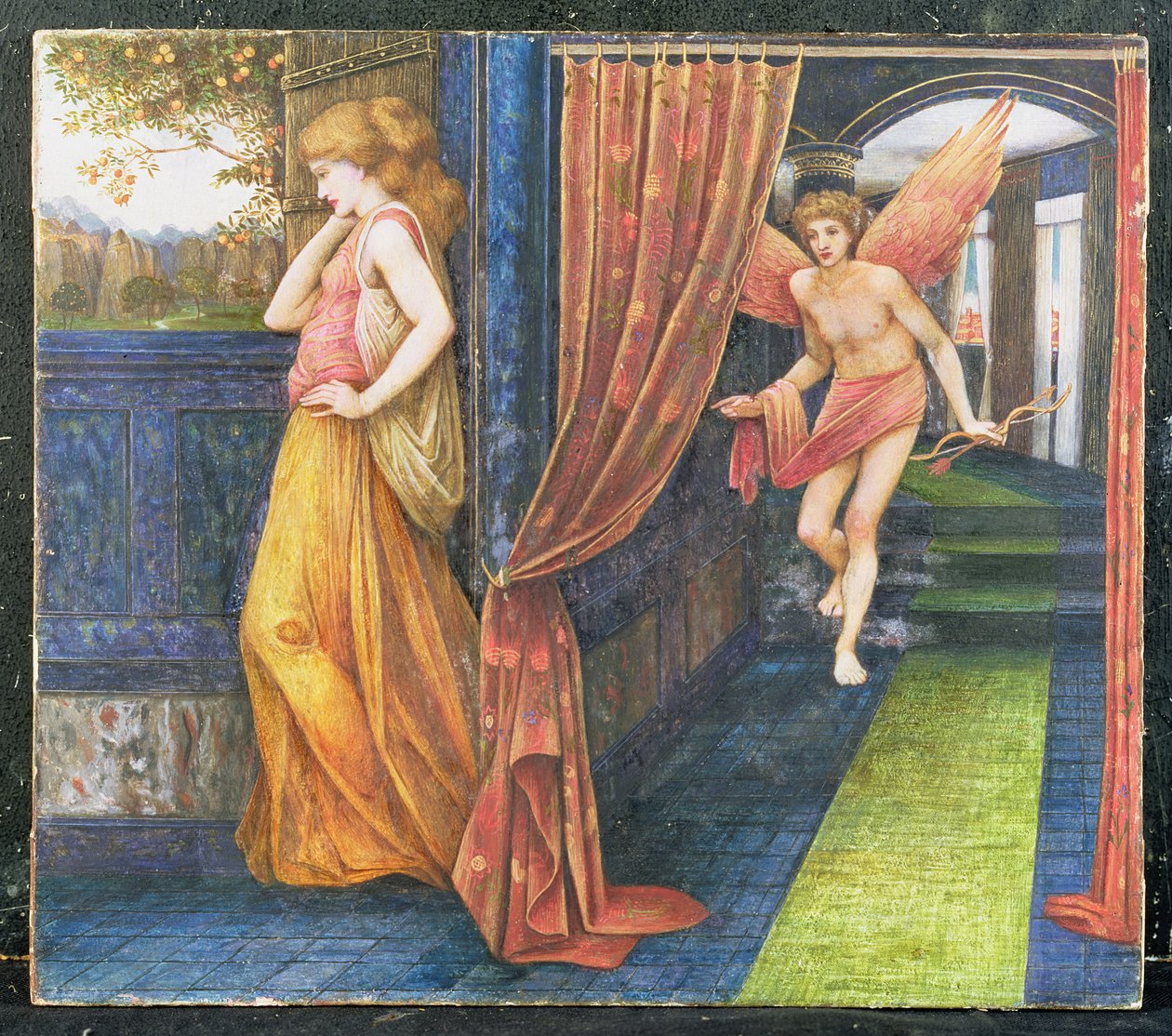 Cupido e Psique de John Roddam Spencer Stanhope